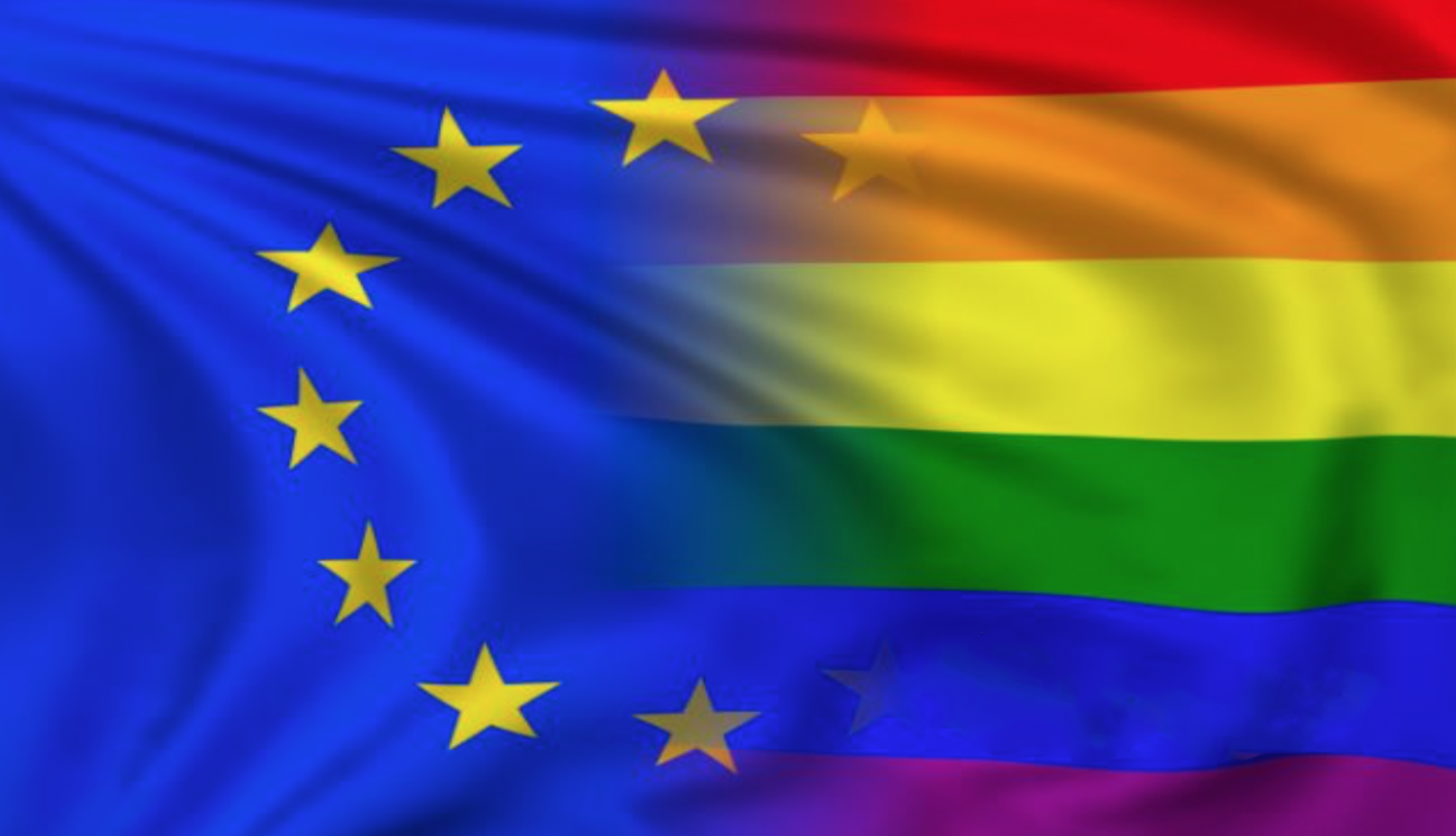 L’Europa festeggia la bandiera. . . con quella Lgbt 1